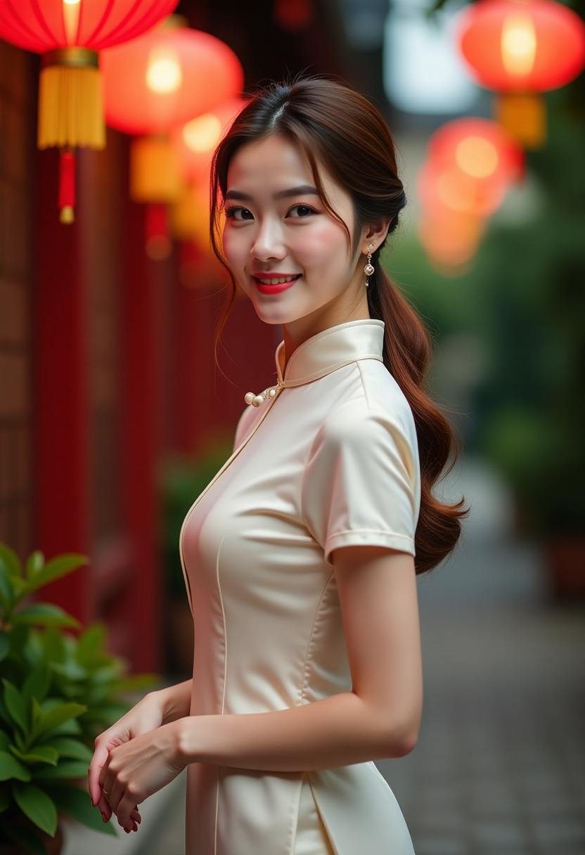 染色亚麻上衣