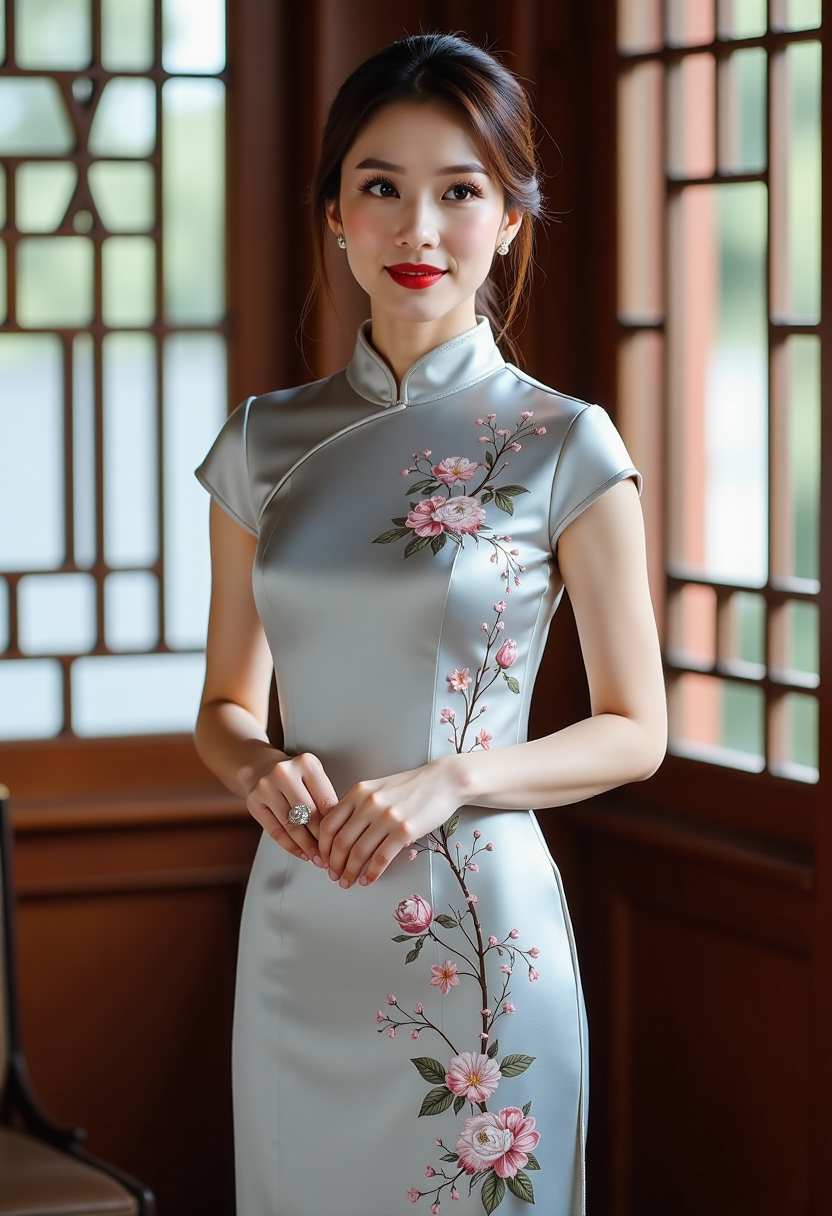 亚麻上衣配饰